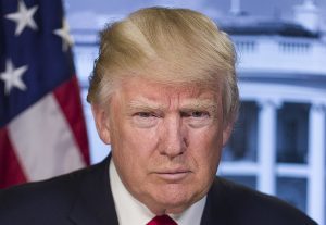 Donald J. Trump, foto oficial de la Casa Blanca